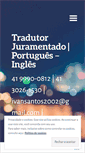 Mobile Screenshot of ivantradutorjuramentado.com